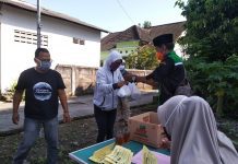 Antisipasi Corona, RW 54 Dusun Krapyak Bagikan Ratusan Sembako Murah