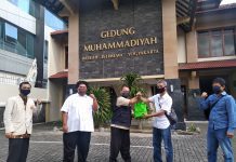 Ditintelkam Polda DIY Bantu Sembako Warga Muhammadiah