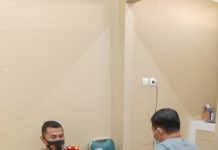 Serdik Sespimmen AKBP Daru Tyas Wibawa Donor Darah di PMI Sleman