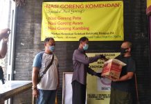Polda DIY Bantu Paket Sembako Komunitas Keroyokan Sedekah