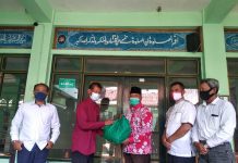 Ditintelkam Polda DIY Bantu Sembako Santri Ponpes Nurul Ummah Kotagede