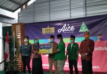 Wagub Apresiasi Donasi Masker Medis GP Ansor & Aice Group untuk Cegah Bencana Ganda DIY