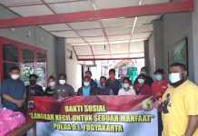 Mahasiswa Papua di Jogja Terima Sembako