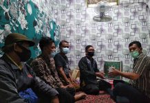 Maryanto Bersukur Terima Bantuan Sembako dari Subdit IV Dit Intelkam Polda DIY