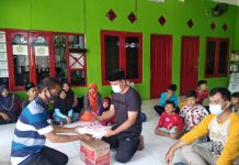 Ratusan Anak Yatim-Piatu Yayasan Bumi Damai Terima Bantuan Polda DIY