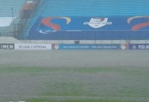 Laga ISP Purworejo vs Persika Karanganyar Sempat Tertunda Karena Lapangan Tergenang Air