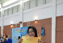 UCY Sabet Juara III Tenis Meja Tunggal Putri Bapomi 2021