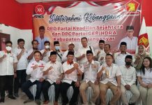Bertandang Ke DPC Gerindra, PKS Karanganyar Berkomitmen Jaga Cemistri