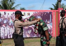 SPN Polda DIY Sambut Serdik Dikmaba TNI AD Rindam IV/Diponegoro