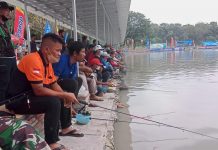 HUT ke 70, Kopassus Group 2 Kandang Menjangan Kartasura Gelar Lomba Mancing