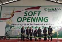PT Indofon Resmi Buka Pabrik Plafon PVC kedua di Kulonprogo