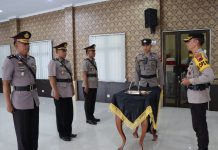 Kapolres Karanganyar Mutasi Tiga Perwira