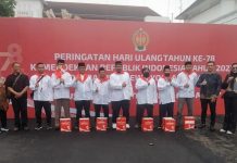 Eks Napiter Ikuti Upacara HUT RI ke 78 Di Gedung Agung