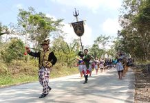Tradisi Becekan Kepuharjo Diisi Kirab dan Drama Teatrikal