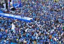Duet SBY – AHY Birukan Alun-Alun Karanganyar, Demokrat Berkomitmen Lanjutkan Program Pro Rakyat
