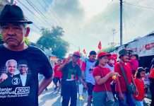 Ribuan Warga Sukoharjo Ikuti Jalan Sehat Relawan Jaritangan