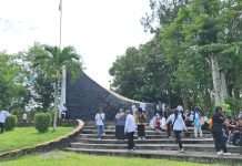Ratusan Pelajar Ikuti Napak Tilas Perjuangan Letkol Soeharto