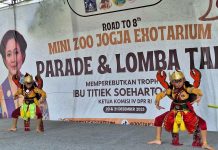 Parade dan Lomba Tari se-DIY Perebutkan Piala Titiek Soeharto Digelar di Mini Zoo Jogja Exotarium