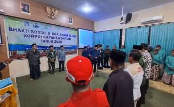 Korpri Kapanewon Turi Tutup Tahun 2025 dengan Pengukuhan Forkom Relawan Ambulance dan Bakti Sosial