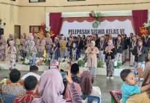Luluskan 100 Persen Siswa, Acara Pelepasan SD Muhammadiyah Karangharjo Berlangsung Meriah