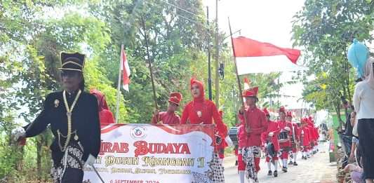 Merti Dusun Kranggan Jogotirto, Warga Rayakan Syukur dengan Kirab Budaya